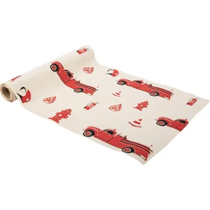 ARTYFETES - Brandweer tafelloper 28 cm x 3 m pas cher