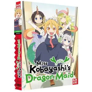 Crunchyroll Coffret Miss Kobayashi's Dragon Maid Saison 1 DVD pas cher