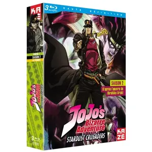 Crunchyroll JoJo's Bizarre Adventure Saison 2 : Stardust Crusaders Partie 1 sur 2 Blu-ray pas cher