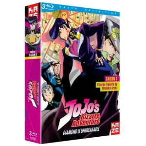 Crunchyroll Jojo s Bizarre Adventure Saison 3 : Diamond is Unbreakable Partie 1 sur 2 Blu-ray pas cher
