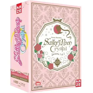 Crunchyroll Coffret Sailor Moon Crystal Saisons 1 et 2 Edition Collector Combo Blu-ray DVD