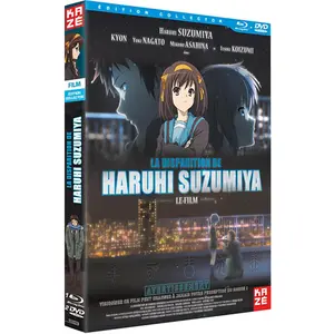 Kaze Animation La disparition de Haruhi Suzumiya, le Film - Combo Blu-Ray + DVD - Edition Collector