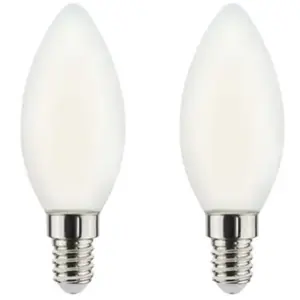 Ampoule led Filament Xxcell Flamme Dépolie - E14 équivalent 40W x2 pas cher