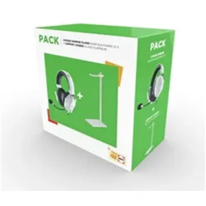 Pack Fnac Casque gaming filaire Razer Blackshark V2 X Blanc + Support casque alliage aluminium pas cher