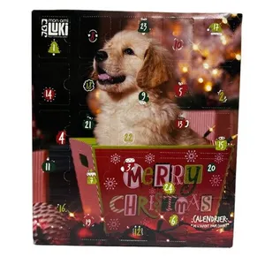 CALENDRIER DE LAVENT - NOEL POUR CHIEN GOURMAND - 24 CASES DE FRIANDIS... pas cher