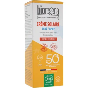 Bioregena Biologische Babyzonnebrandcrème SPF50+ 40 ml pas cher