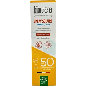 Bioregena Kids Sun Spray SPF50 Organic 90 ml pas cher