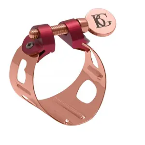 Comparateur de prix : BG LDT9 - Ligature Duo plaquée or rose - saxo ténor