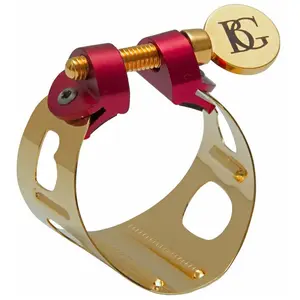 BG LDS1 - Ligature Duo plaquée or - saxo soprano pas cher