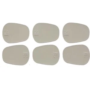 BG A12L - Protège-becs larges transparents 0,9 mm (6 pcs)