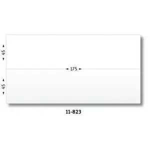 1000 Étiquettes doubles d'affranchissement 175x(2x45) pas cher
