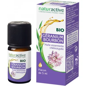 Naturactive Geranium Bourbon Etherische Olie Organisch 5 ml pas cher