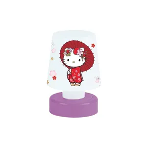 CIJEP Veilleuse poussoir multicolore Hello Kitty - 11.5 cm pas cher