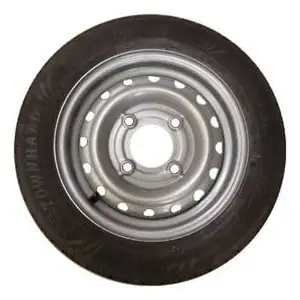 MAXTER Roue de Remorque 145/70X13 - 4 Trous - Entraxe 130 mm Déport 20 mm Moyeu 85 mm pas cher