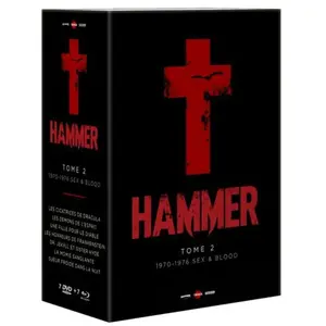 TAMASA Coffret Hammer : Tome 2 1970-1976 Sex And Blood Edition Limitée et Numérotée Combo Blu-ray DVD