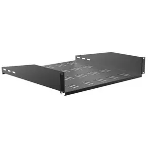KIMEX Etagère fixe pour rack sol et rack mural 19'' 460mm 2U pas cher