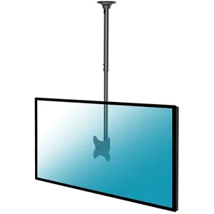 Kimex - Support plafond écran tv 23'-42', Hauteur 106-156cm pas cher