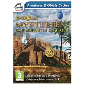 Just For Games Jewel Quest Mysteries 4 : La Prophétie Antique PC pas cher