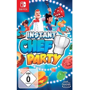 JUST FOR GAMES Jeu - Instant Chef Party - Nintendo Switch - Cartouche - En boîte pas cher