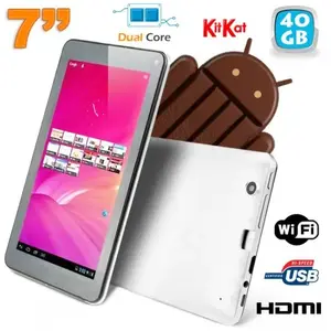 Yonis Tablette Tactile Android 6.0 7' Quad Core Google Play Store Blan...