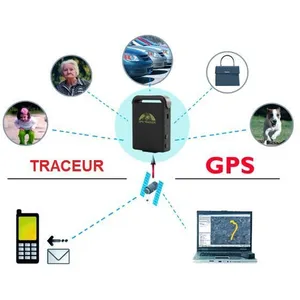 Yonis Traceur GPS portable télé secours sos et Micro espion gsm