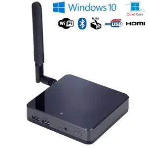 YONIS Mini PC Windows 10 Quad Core 2Go RAM TV Box Passerelle multimédia 32Go