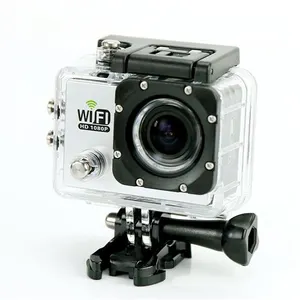 Yonis Camera sport wifi étanche caisson waterproof 12 MP Full HD Blanc 8Go pas cher