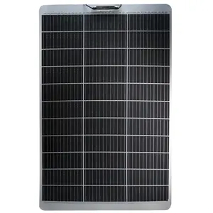 Panneau solaire semi-flexible PERC 180W - EZA SOLAR - dimensions 1350x666x20mm - IP65