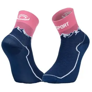 BV Sport Socquette Double Gr Mid - Polyamide Bleu pas cher