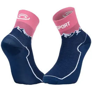BV Sport Socquette Double Gr Mid - Polyamide Bleu pas cher