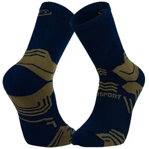 Chaussettes haute lyocell BV Sport Trek GR Bleu 45/47 pas cher