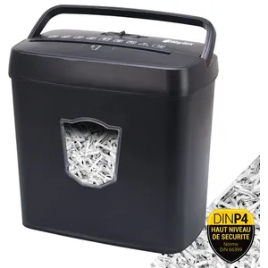 Destructeur de documents WAYTEX coupe croisée haute sécurité 6 Feuille... pas cher
