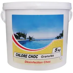 Nmp Chlore choc granulé 5kg - chlore choc granulesVendu parcdiscount