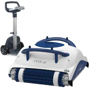 Dolphin Robot electrique de piscine fond et parois avec chariot - pool up + caddy