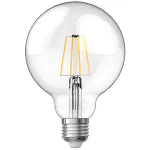 XANLITE Ampoule à filament led G95, culot E27, 4,9W (eq. 75W), 1055 lumens, Bl... pas cher