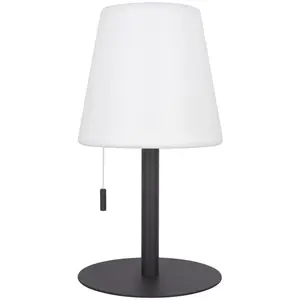 Xanlite LAMPE A POSER ABAT JOUR RECHARGEABLE USB CCT - GRIS pas cher