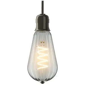 Xanlite - Ampoule Filament led déco verre ciselé ST64, culot E27, 240 Lumens, Blanc chaud - RFDE240STSTRS pas cher