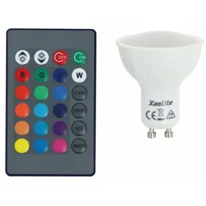 Comparateur de prix : Xanlite - Ampoule Led Spot - Culot Gu10-4 -2W Cons. (27W Eq.) - Lumièr...