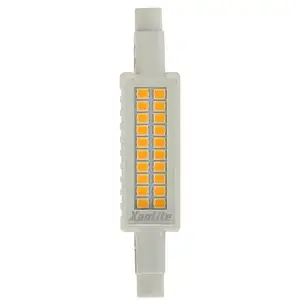 Crayon LED 600 Lumens R7S - XANLITE - Verre - Intérieur - Ampoule fournie - Blanc pas cher