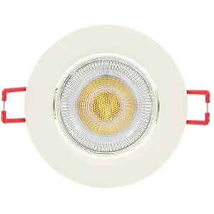 Xanlite - Yantec SEL345CW Lumineux Plafonnier encastré-Lampe LED encas...