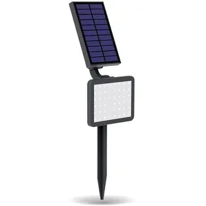 Borne/Applique solaire LED - XANLITE - 200 lumens - Noir - ExtérieurVendu parcdiscount