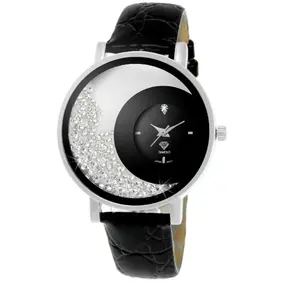 Montre Luna SC Crystal ornée d'un diamant et de Cristaux SwarovskiVendu parcdiscount