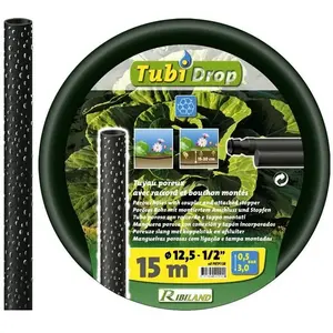Ribimex Tuyau poreux - TUBI´DROP - 15 mètres - Arroser - Arrosage de jardin pas cher