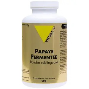 Vit'all+ Papaye Fermentée Poudre Sublinguale 90g pas cher
