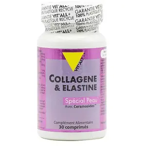 Vit'all+ Collagène & Élastine 30 comprimés pas cher