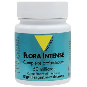 Vit'all+ Flora Intense 15 gélules gastro-résistantes pas cher