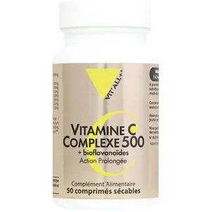 Vit'all+ Vitamine C Complexe 500 100 comprimés sécables pas cher