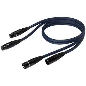 Câbles symétriques XLR Real Cable XLR128 (2 x 1m) pas cher