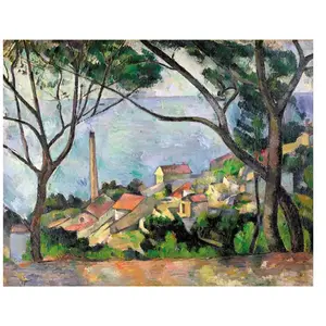 Puzzle Michèle Wilson Puzzle en Bois Découpé à la Main - Vue Sur L'Estaque Michele-Wilson-K531-50 pas cher