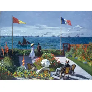 Puzzle Michèle Wilson Terrasse à Sainte Adresse Michele-Wilson-A493-650 pas cher